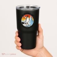 Flippers Up I Stand With The Penguins Arctic Pride Fan Tumbler thumb 2
