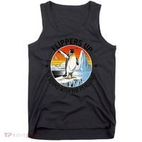 Flippers Up I Stand With The Penguins Arctic Pride Fan Tank Top thumb 0
