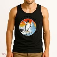 Flippers Up I Stand With The Penguins Arctic Pride Fan Tank Top thumb 3