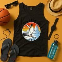 Flippers Up I Stand With The Penguins Arctic Pride Fan Tank Top thumb 4