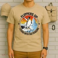 Flippers Up I Stand With The Penguins Arctic Pride Fan T-Shirt thumb 6