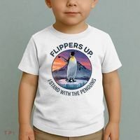 Flippers Up I Stand With The Penguins  Toddler T-Shirt thumb 2