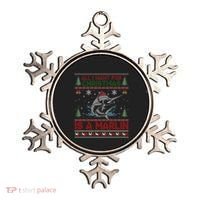 Funny Ugly I Want For Christmas Is A Marlin Fish Swea Ornament thumb 0