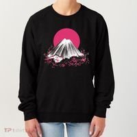 Fuji Mountain Japanese Nature Women's Sweatshirt thumb 0