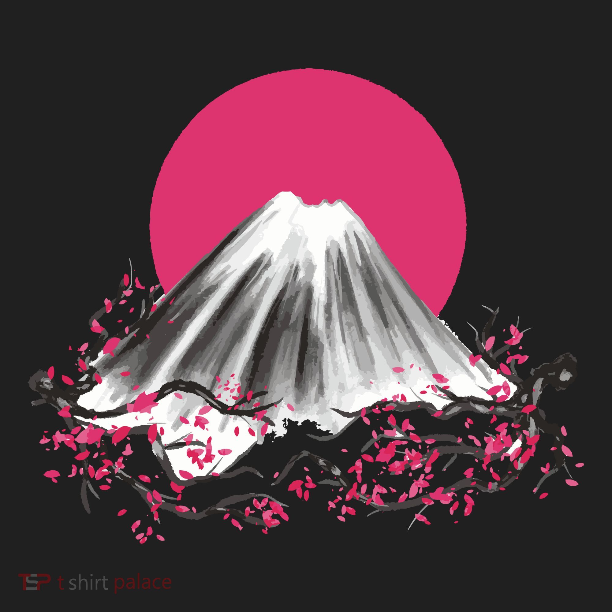 Fuji Mountain Japanese Nature Women's Sweatshirt