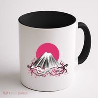 Fuji Mountain Japanese Nature Coffee Mug thumb 1