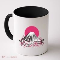 Fuji Mountain Japanese Nature Coffee Mug thumb 0