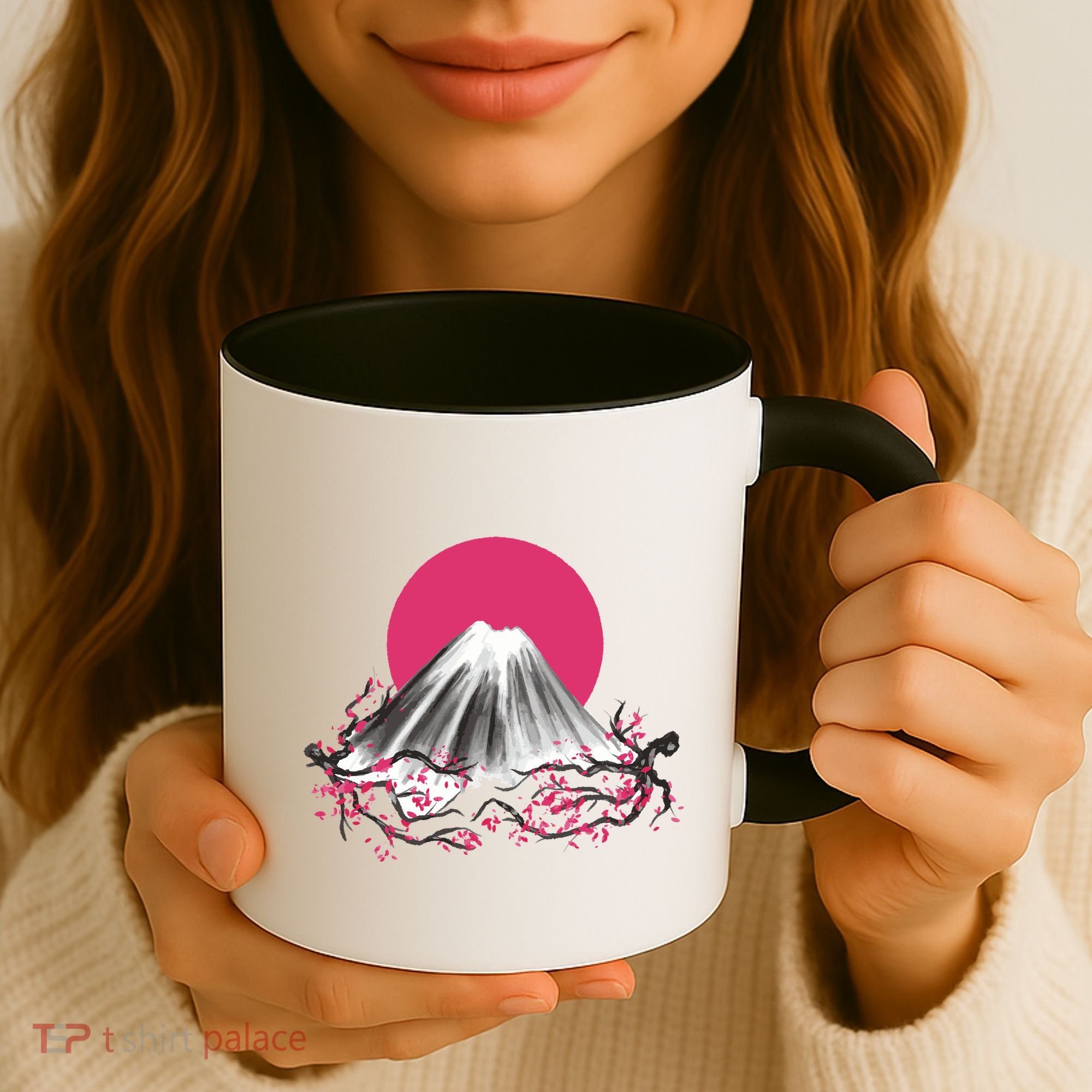 Fuji Mountain Japanese Nature Coffee Mug