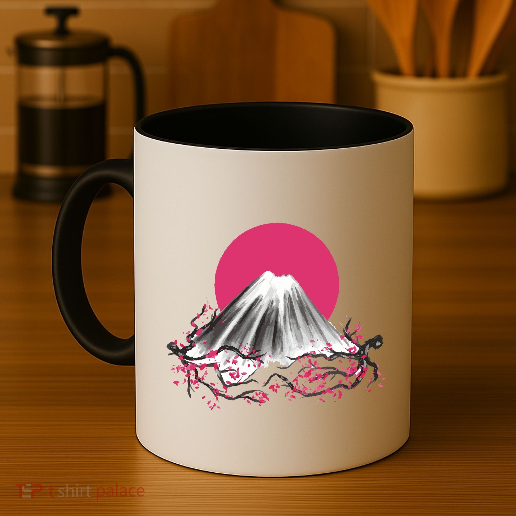 Fuji Mountain Japanese Nature Coffee Mug