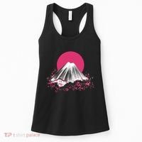 Fuji Mountain Japanese Nature Women's Tank Top thumb 0