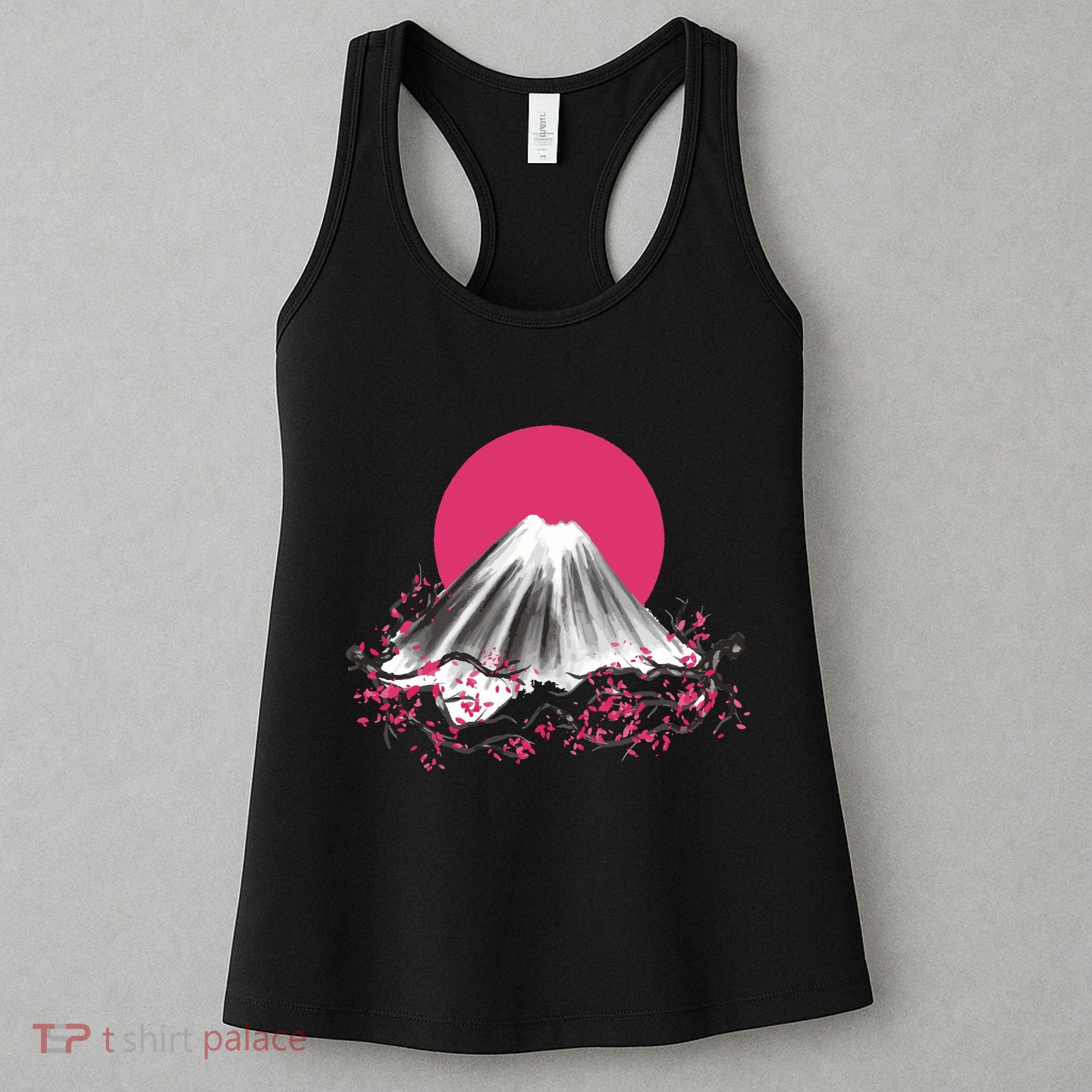 Fuji Mountain Japanese Nature Women's Tank Top