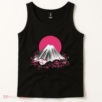 Fuji Mountain Japanese Nature Tank Top thumb 2