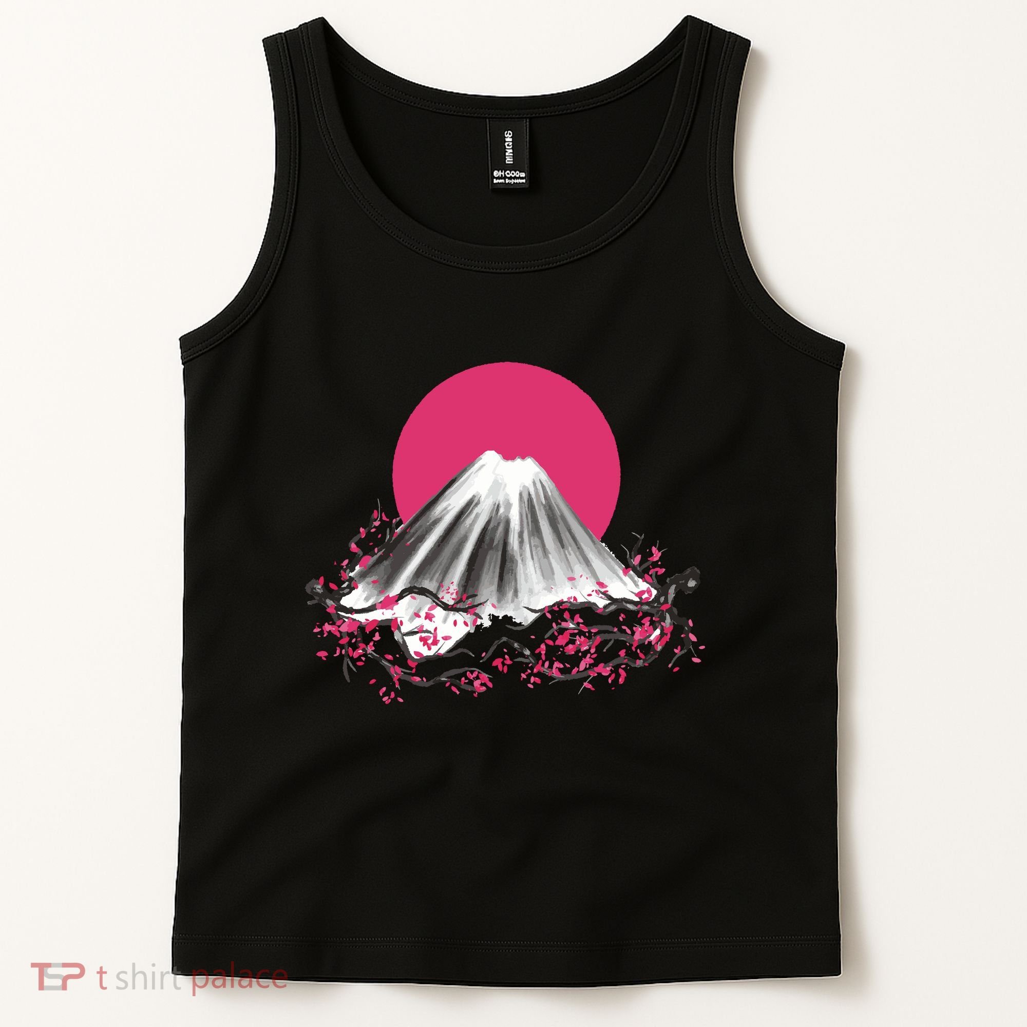 Fuji Mountain Japanese Nature Tank Top