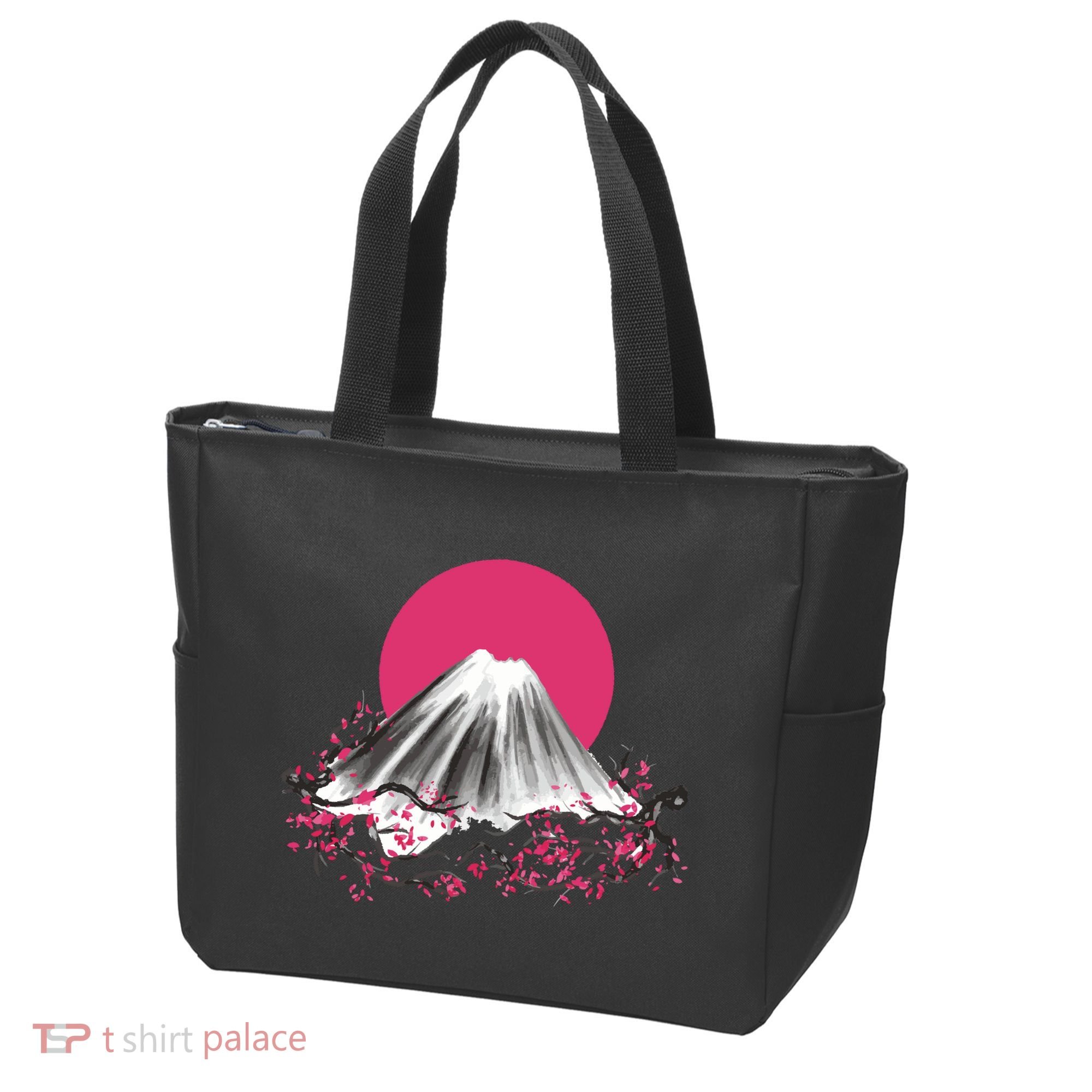 Fuji Mountain Japanese Nature Tote Bag