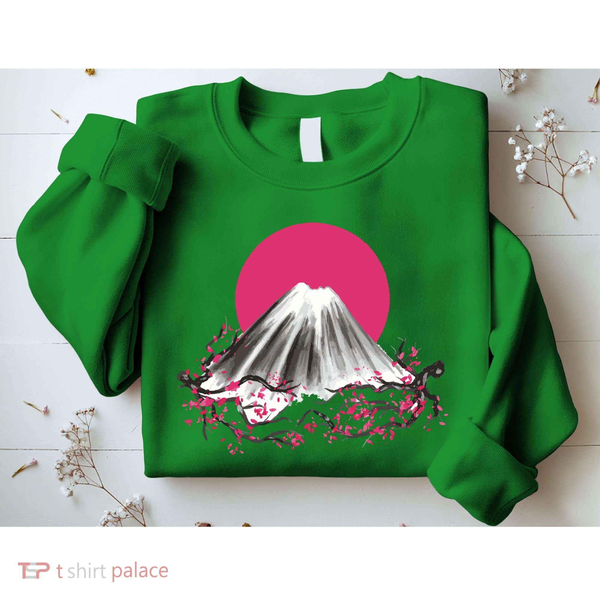 Fuji Mountain Japanese Nature Sweatshirt