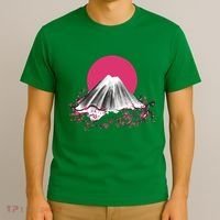 Fuji Mountain Japanese Nature T-Shirt thumb 3