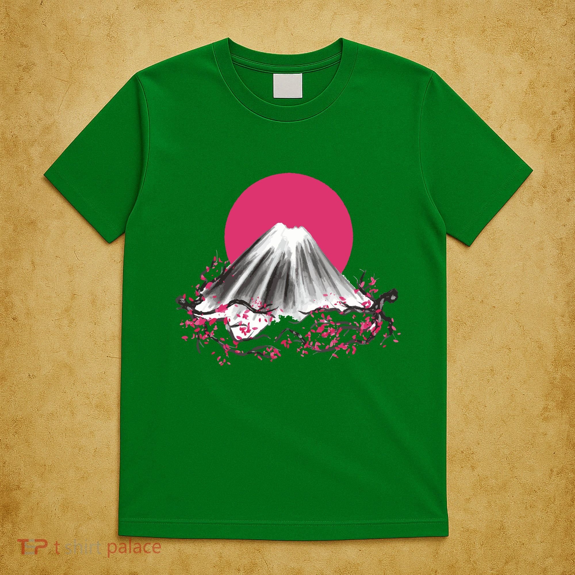 Fuji Mountain Japanese Nature T-Shirt
