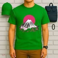 Fuji Mountain Japanese Nature T-Shirt thumb 6