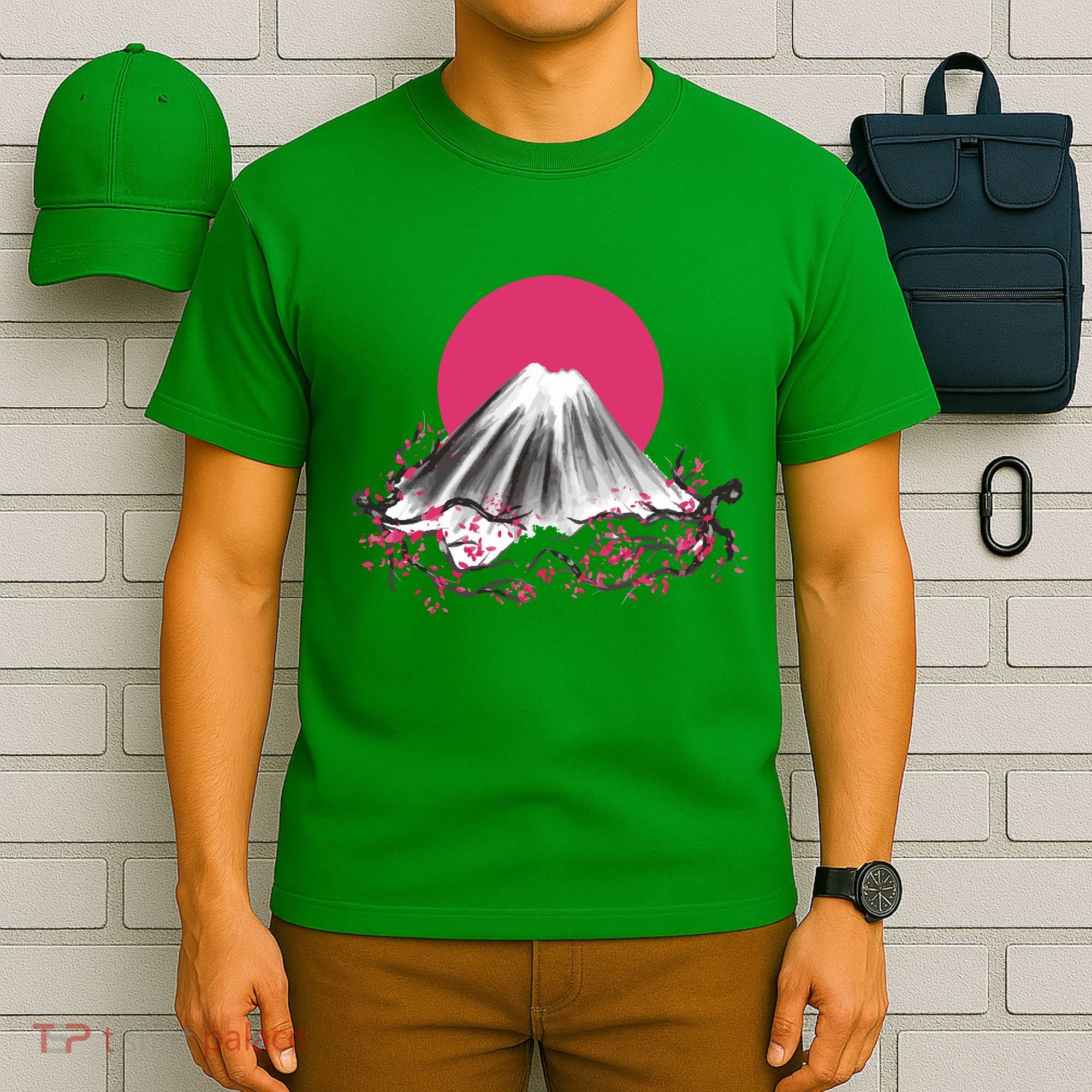 Fuji Mountain Japanese Nature T-Shirt