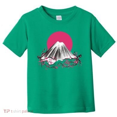 Fuji Mountain Japanese Nature Toddler T-Shirt
