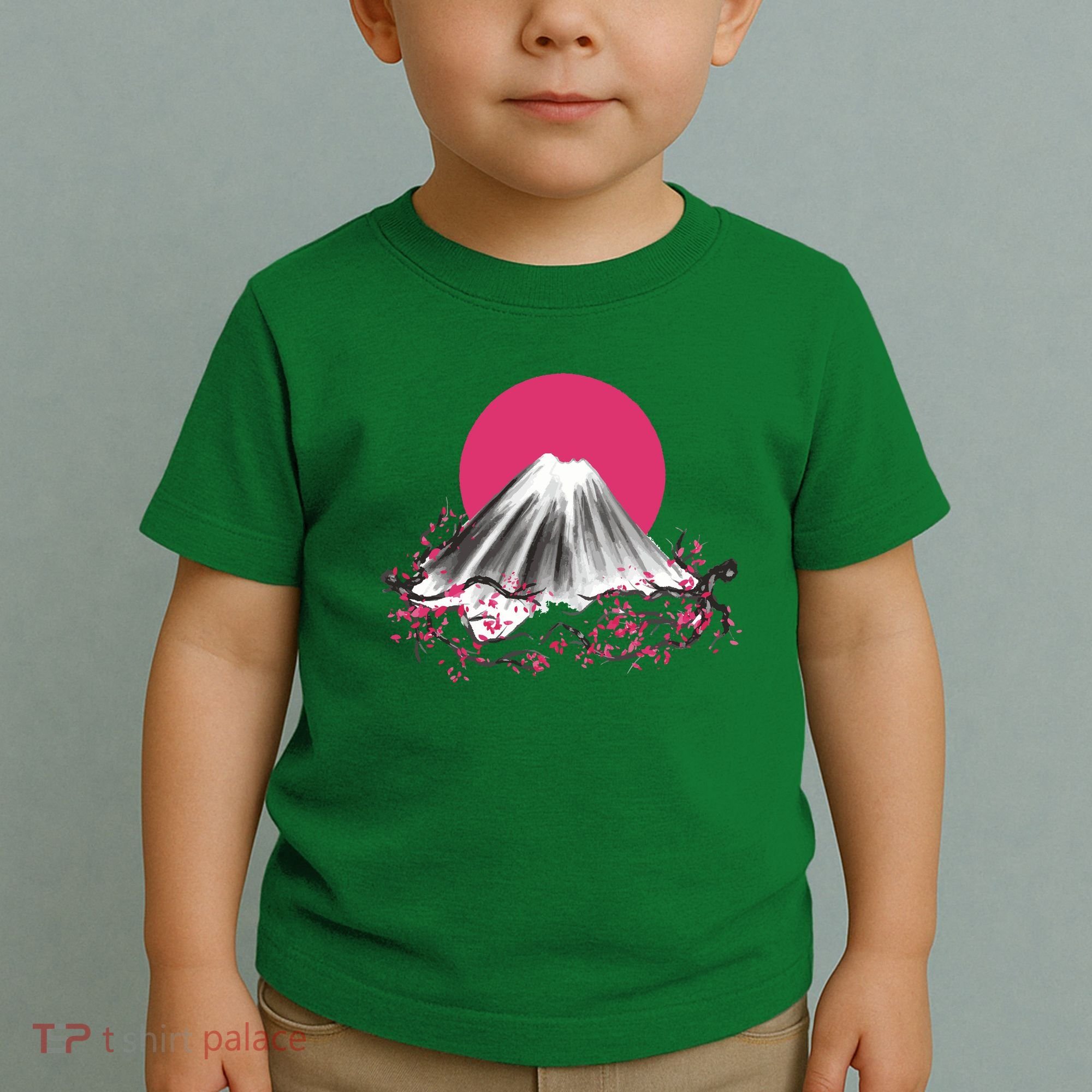 Fuji Mountain Japanese Nature Toddler T-Shirt