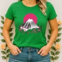 Fuji Mountain Japanese Nature Women's T-Shirt thumb 2