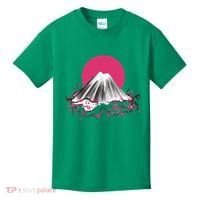 Fuji Mountain Japanese Nature Kids T-Shirt thumb 0