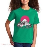 Fuji Mountain Japanese Nature Kids T-Shirt thumb 2