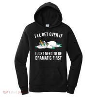Funny Unicorn Lover Gift Cute Drama Queen Girls Cool Gift Women's Hoodie thumb 0