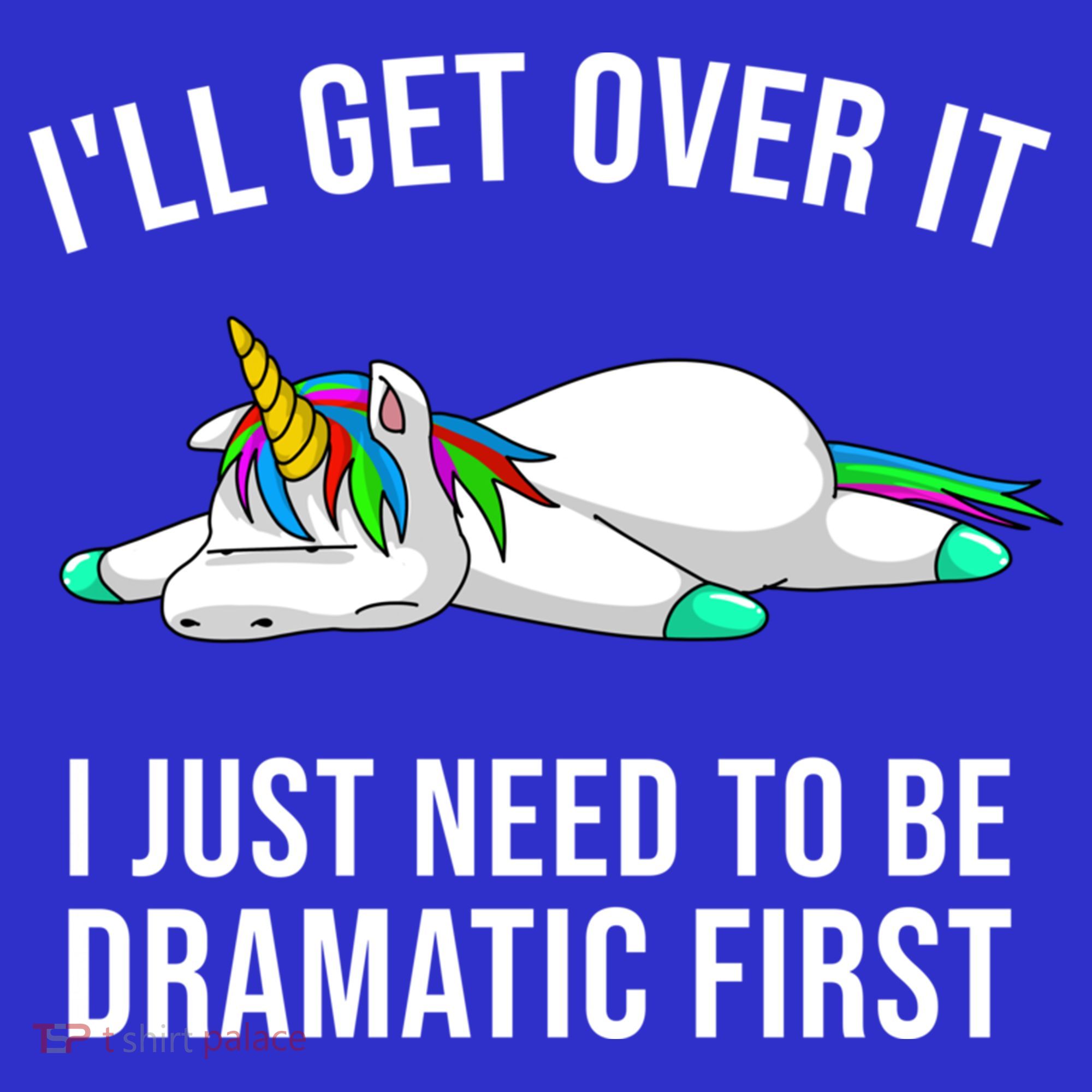 Funny Unicorn Lover Gift Cute Drama Queen Girls Cool Gift Mousepad