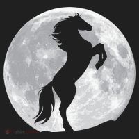 Full Moon Horse Women's Sweatshirt thumb 2