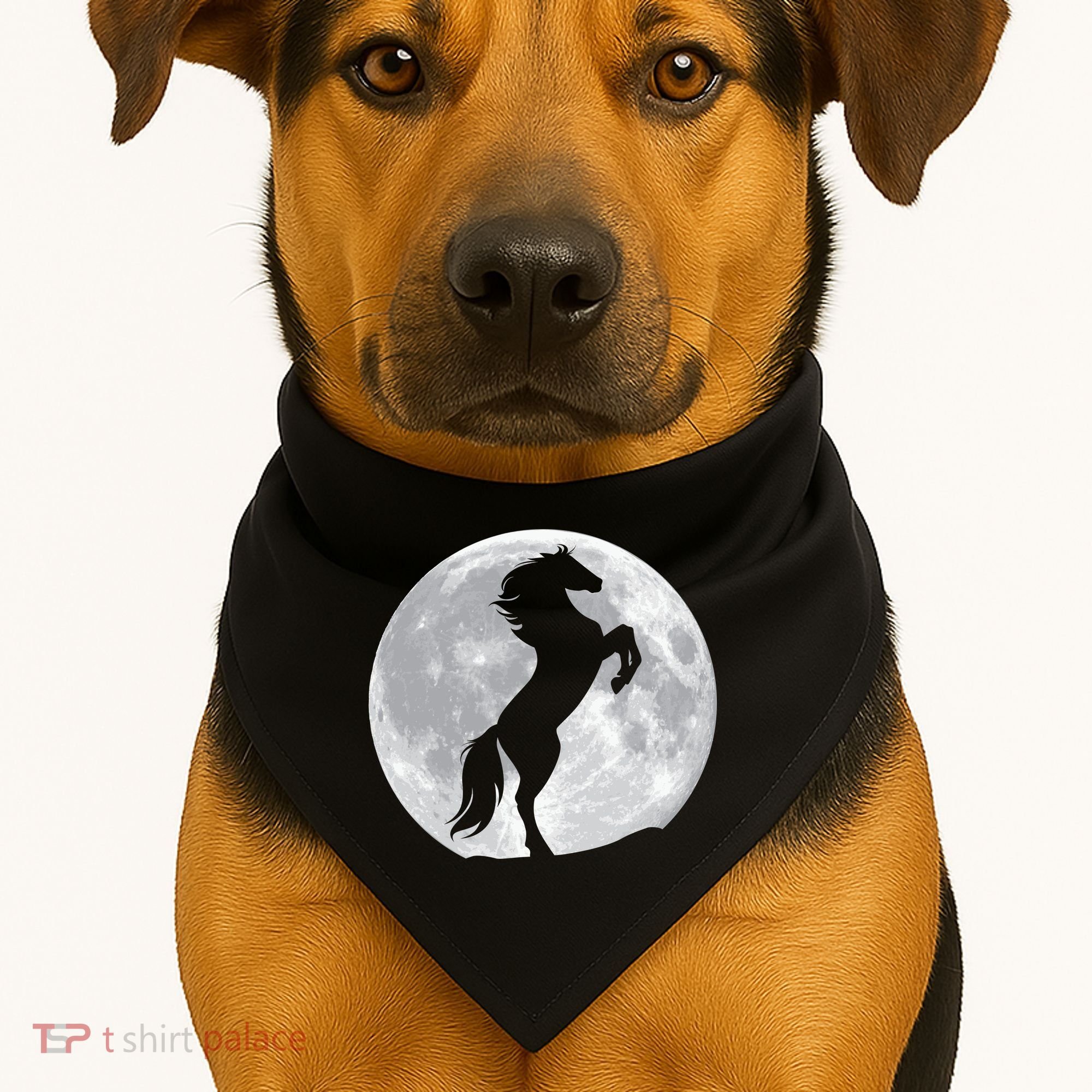 Full Moon Horse USA-Made Doggie Bandana