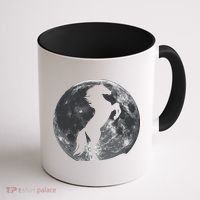 Full Moon Horse Coffee Mug thumb 1