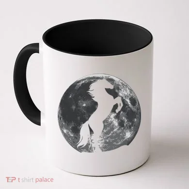 Full Moon Horse Coffee Mug