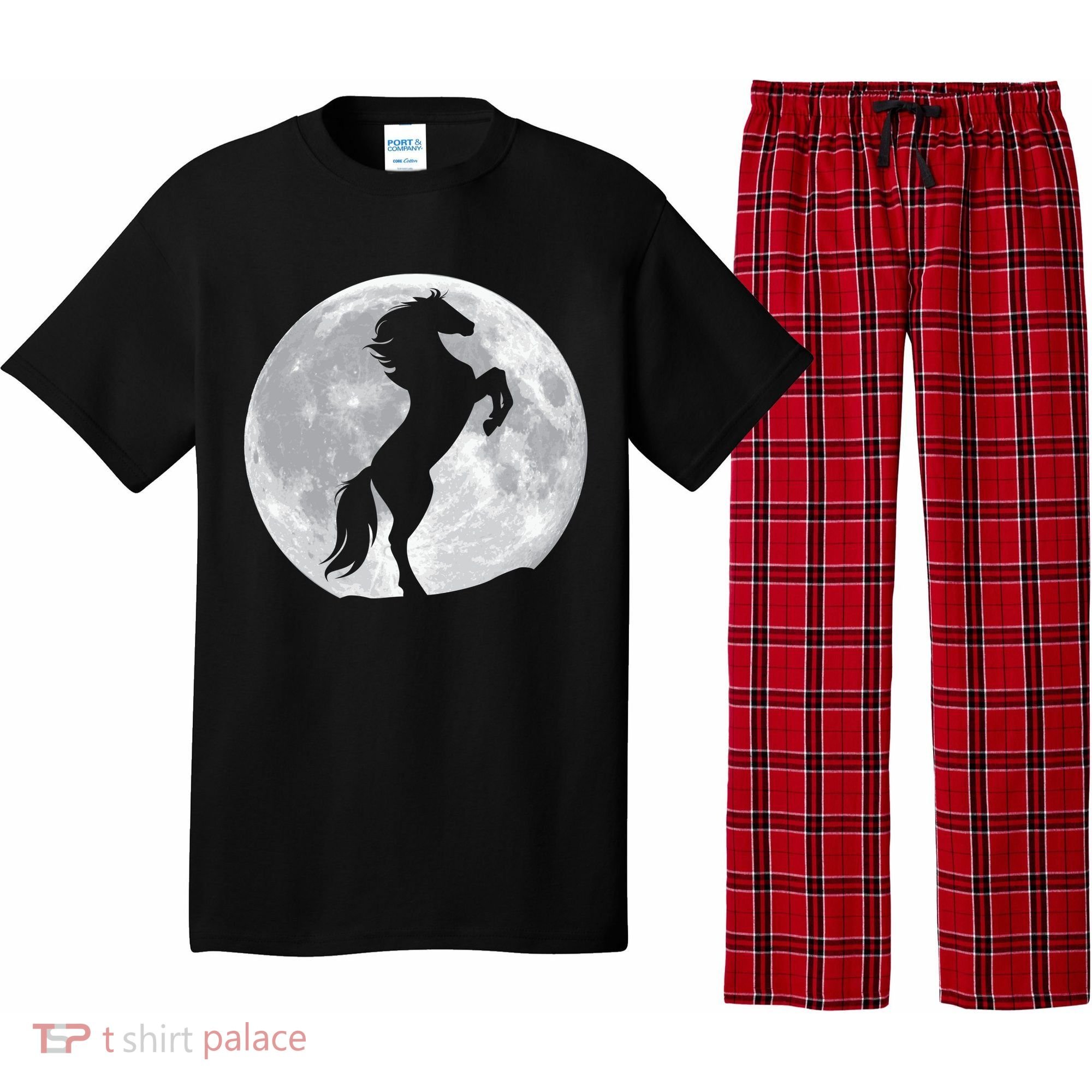 Full Moon Horse Pajama Set