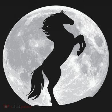 Full Moon Horse Ladies Essential Flowy Tank