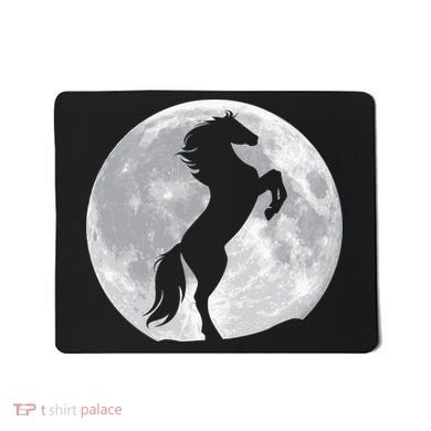Full Moon Horse Mousepad