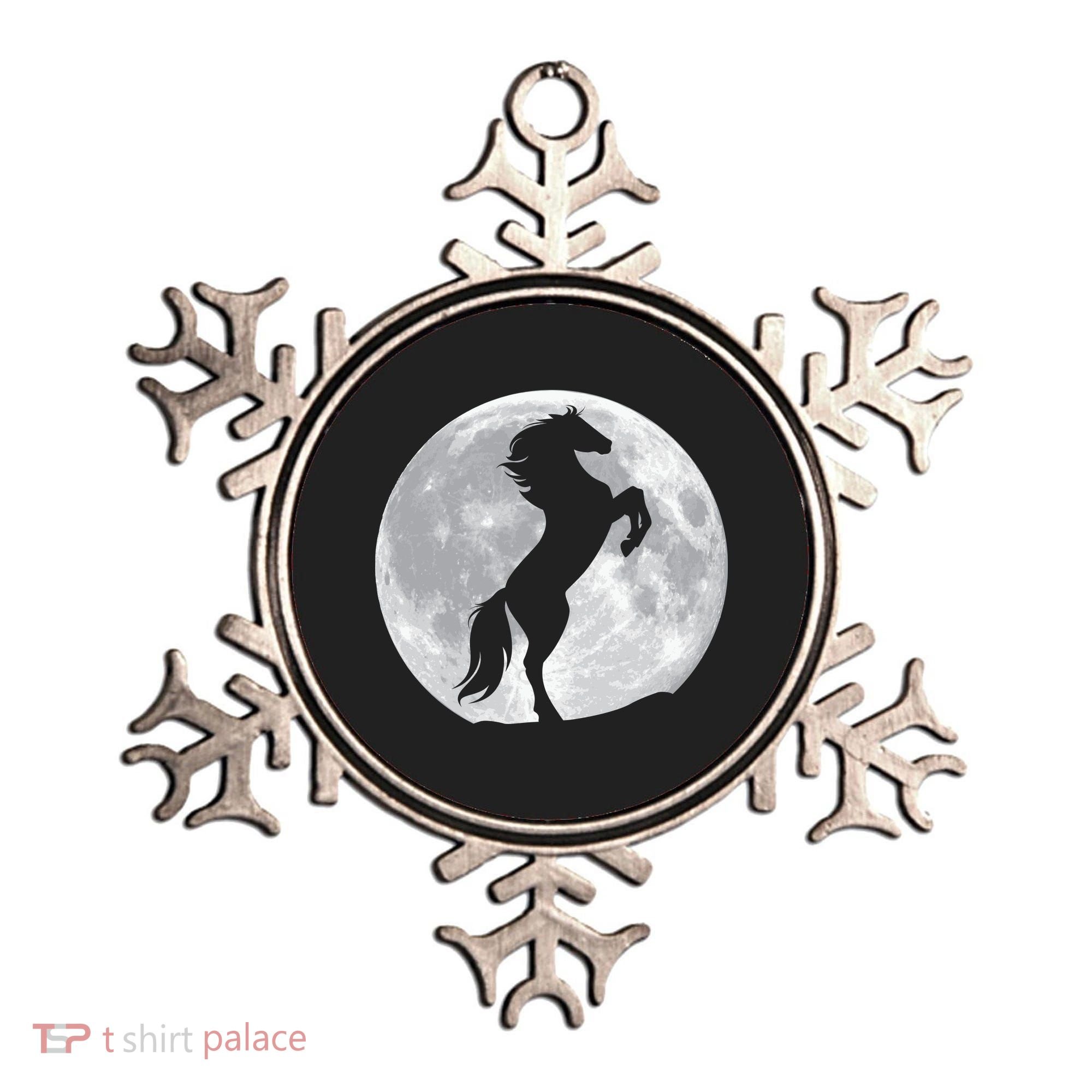 Full Moon Horse Ornament