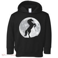 Full Moon Horse Toddler Hoodie thumb 0