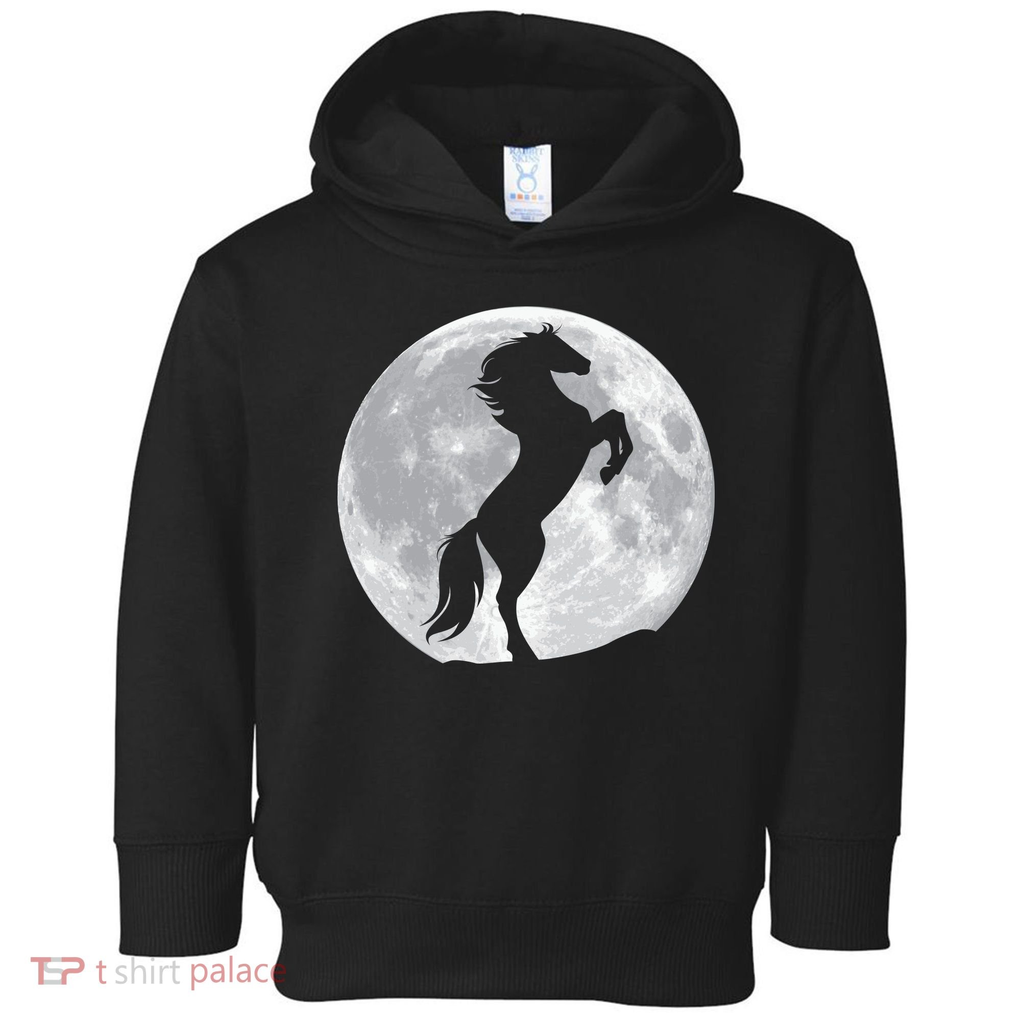 Full Moon Horse Toddler Hoodie