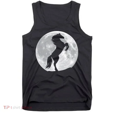 Full Moon Horse Tank Top