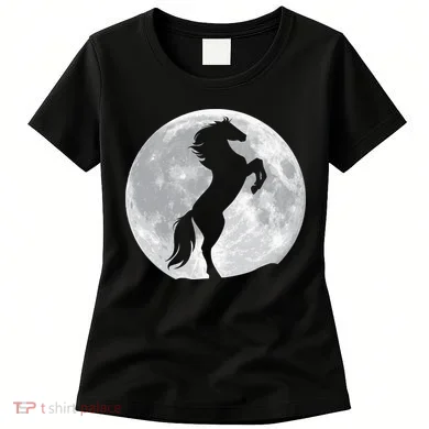 Full Moon Horse Women's T-Shirt