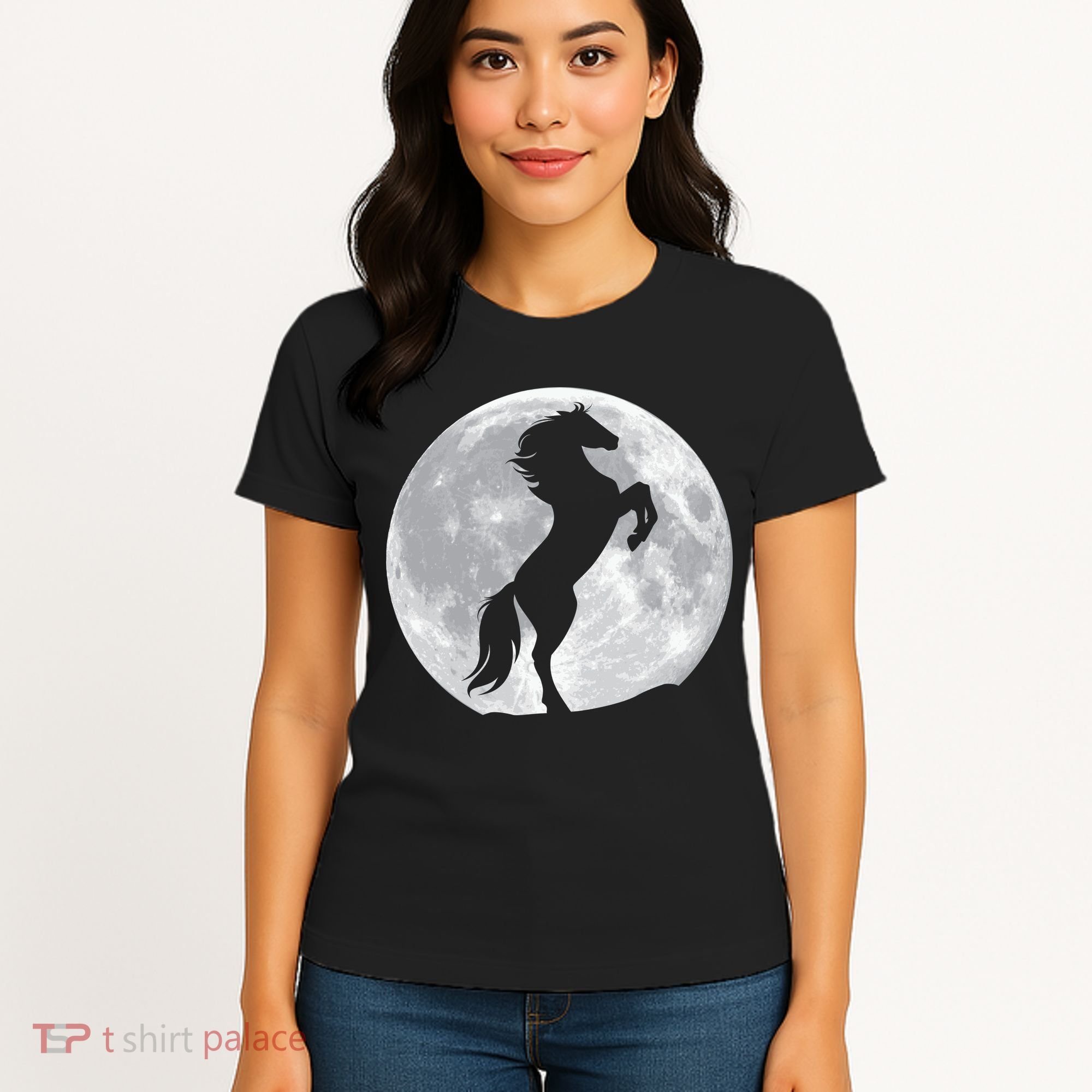 Full Moon Horse Women's T-Shirt