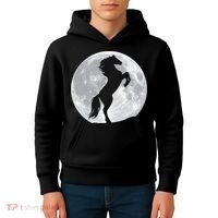 Full Moon Horse Kids Hoodie thumb 4