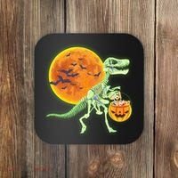 Full Moon T-Rex Dinosaur Skeleton Candy Coaster thumb 0
