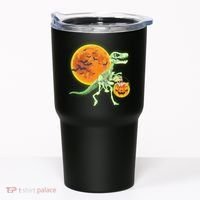 Full Moon T-Rex Dinosaur Skeleton Candy Tumbler thumb 0