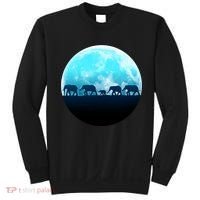 Full Moon With Elephant Family Sweatshirt thumb 0