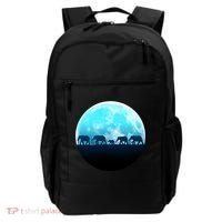 Full Moon With Elephant Family Backpack thumb 0