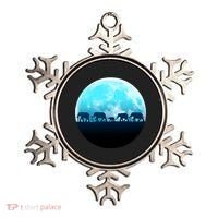 Full Moon With Elephant Family Ornament thumb 0