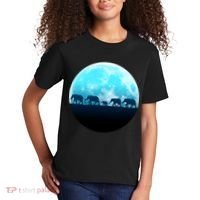 Full Moon With Elephant Family Kids T-Shirt thumb 2